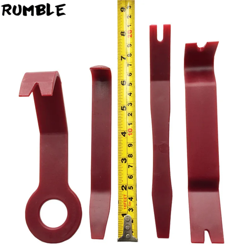 7 шт. жесткая пластиковая Автомобильная Радио-панель внутренняя дверная клипса