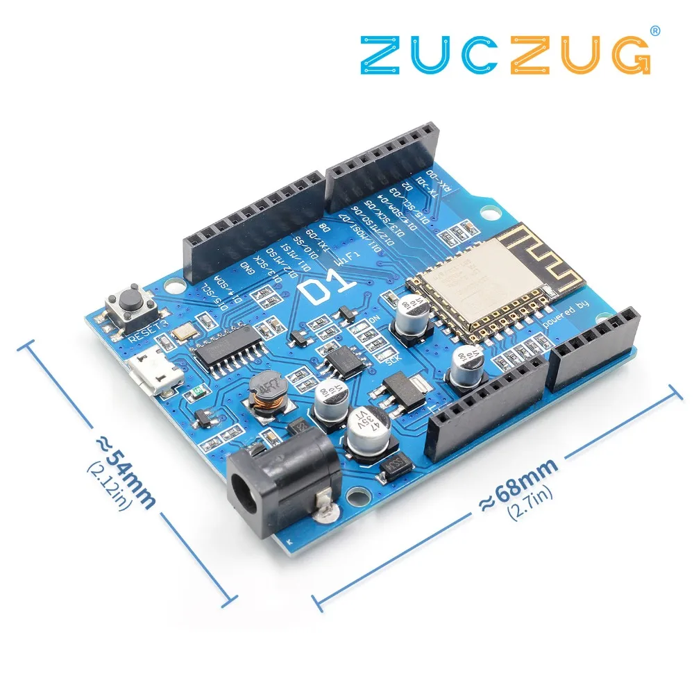 D1 CH340 CH340G Wi Fi макетная плата ESP8266 модуль IDE UNO R3 с микро USB 3 В 5 1 А для подключения к