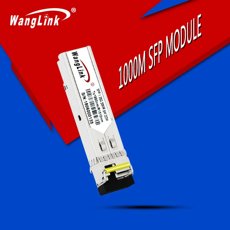Оптический модуль Gigabit SFP smf 1310 нм/1550 нм 20 км совместимый с приемопередатчиком sfp|sfp