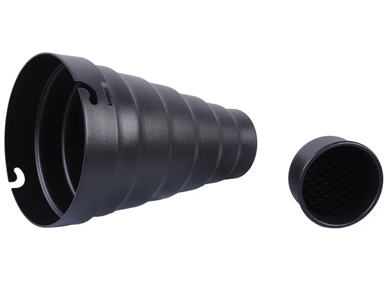 Алюминий Snoot + Honeycomb Сетка 5 цветов гель фильтр для Elinchrom студия вспышки света|honeycomb