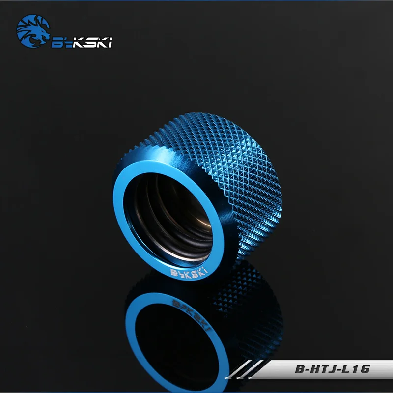 Blue Bykski B-HTJ-L16, OD16mm жесткие трубки фитинги, G1/4 адаптеры для OD16mm жесткие трубки - Цвет лезвия: Blue