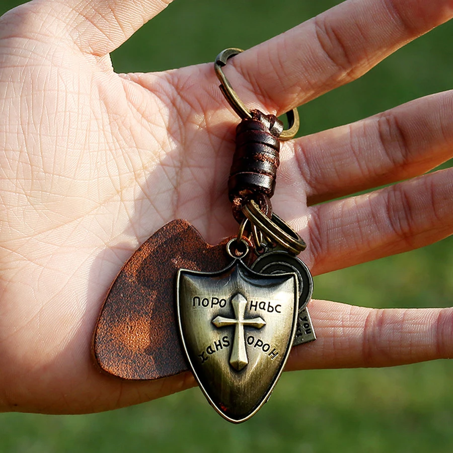 Бренд Charm Cross Bag брелок для ключей женщин и мужчин натуральная кожа автомобильный