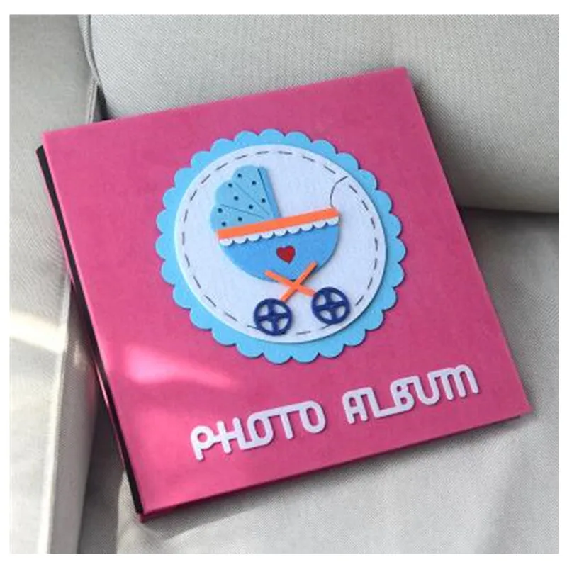 2017 Новый DIY самоклеящийся ручной фотоальбом мультфильм ребенок 14 дюймов детский