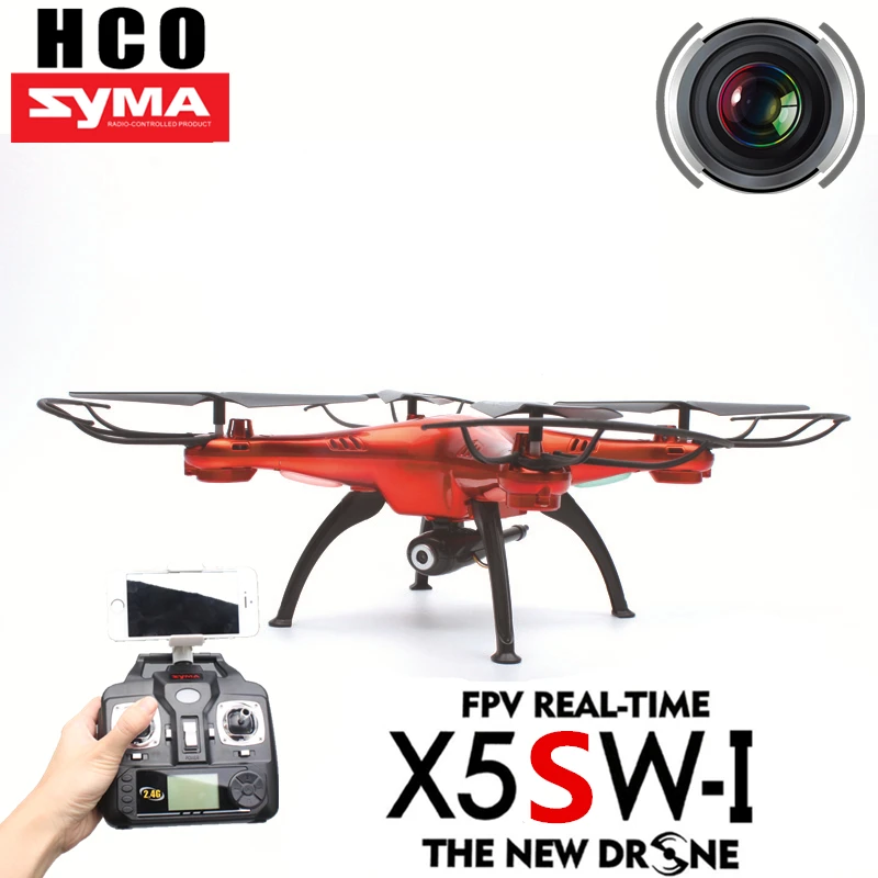 SYMA X5SW/X5SW-1 Дрон Квадрокоптер с дистанционным управлением Wi-Fi видом от первого лица