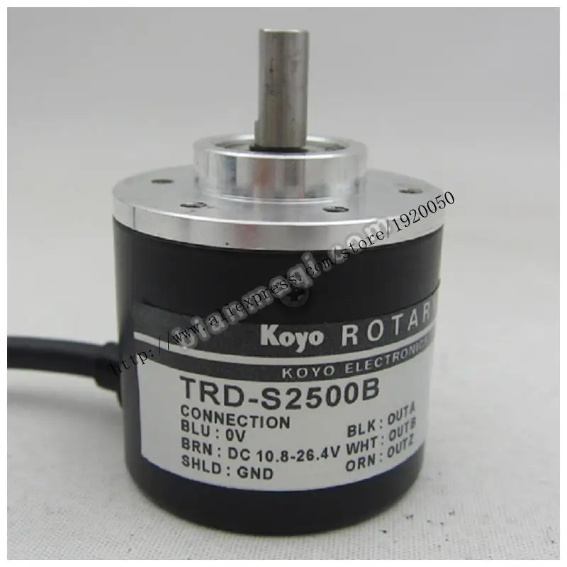 Supply Koyo TRD-S2500B series photoelectric rotary encoder / shaft diameter 6mm / 2500P / R