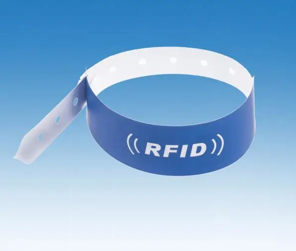 19000 шт./лот 13 56 МГц или 125 кГц RFID браслет с датчиком приближения PP синтетическая