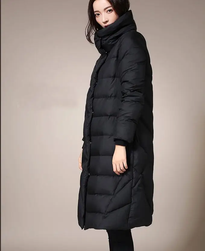 Женский зимний пуховик с высоким воротником|jacket down|jacket high collarjacket jacket |