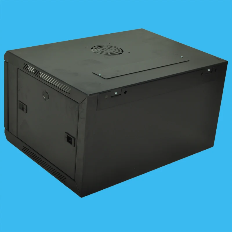 6U небольшие шкафы сетевые настенные переключатели для мониторинга хоста