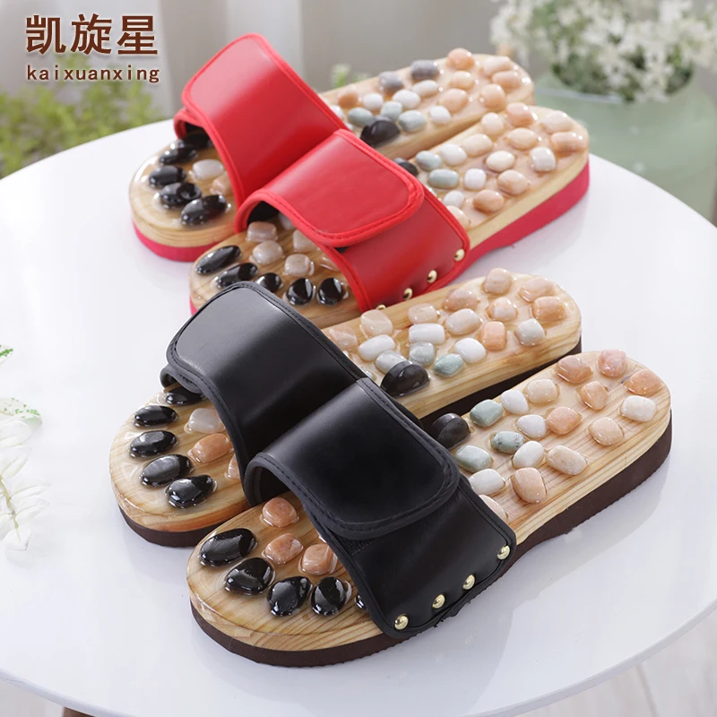 B05 натуральные массажные тапочки для ног с гальваническим покрытием массажная