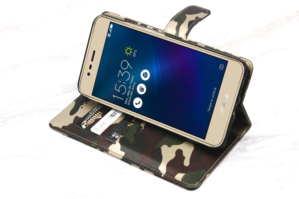 BOGVED Оригинал камуфляж Телефон чехол для Asus Zenfone 3 Max ZC520TL силиконовый Zenfone3 5.2