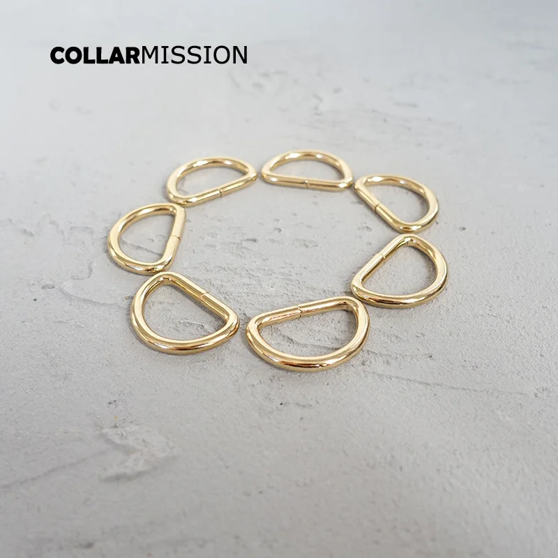 Экологичная d-образная Пряжка для собачьего воротника сделай сам полукруглая 25