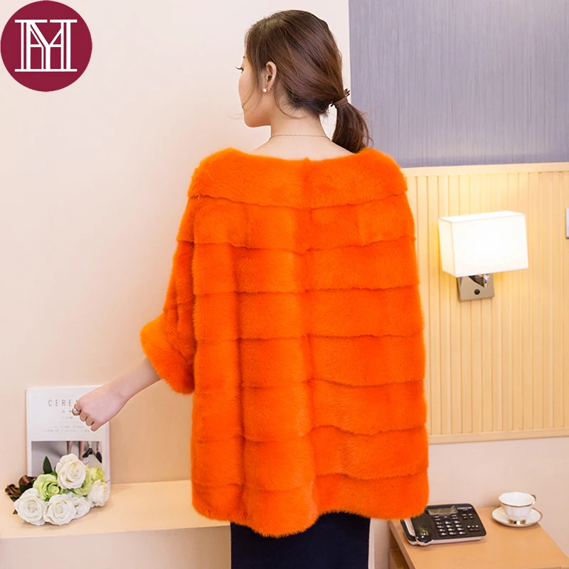 Роскошная женская куртка из 100% натурального меха норки Брендовая шуба высшего