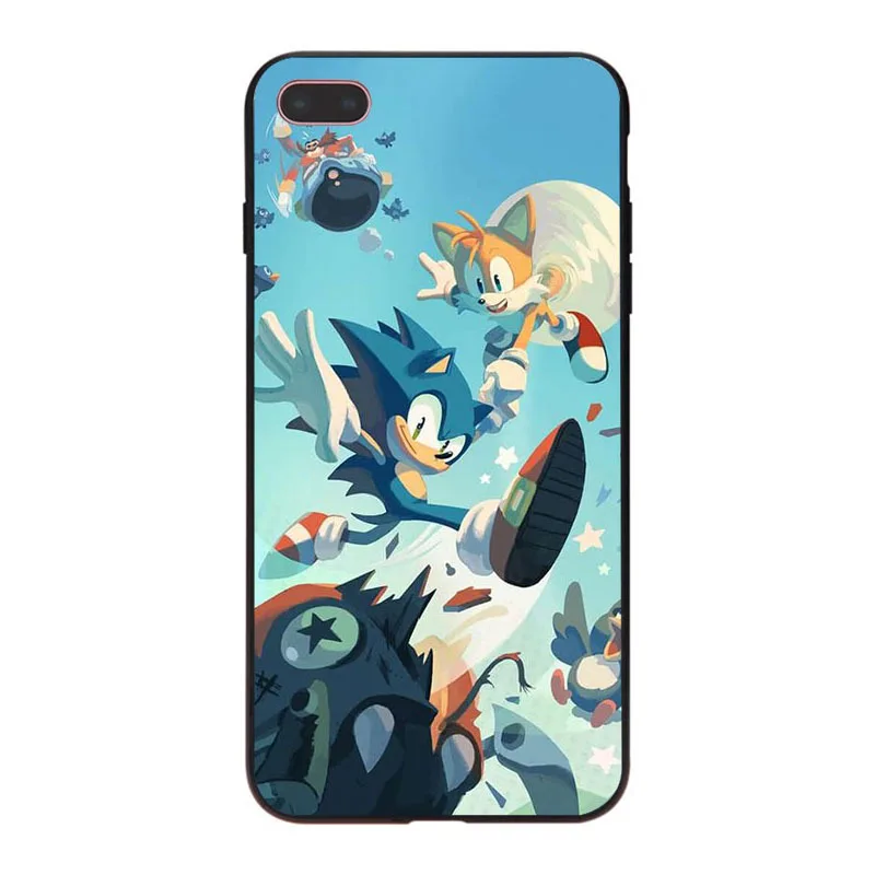 MaiYaCa Sonic Diy роскошный высококачественный защитный корпус телефона для iPhone 8 7 6 6S Plus X XS XR XSMax 5 5S SE Coque Shell - Цвет: 4