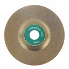 16 мм Алмазный шлифовальный круг стаканчик стеклянный наждачный фреза круг шлифовальный камень точилка угол режущего колеса роторный инструмент
