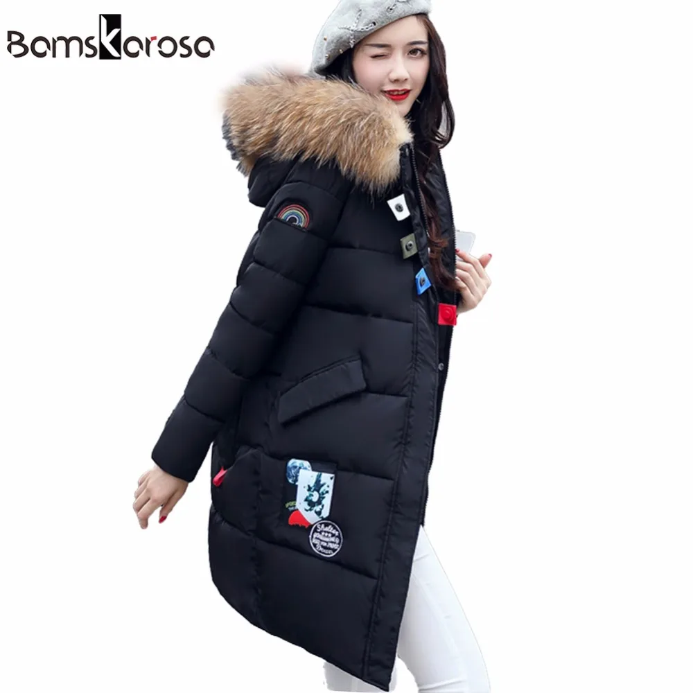 2019 большой натуральный мех зимняя куртка Для женщин пальто Теплый Тонкий Толстые