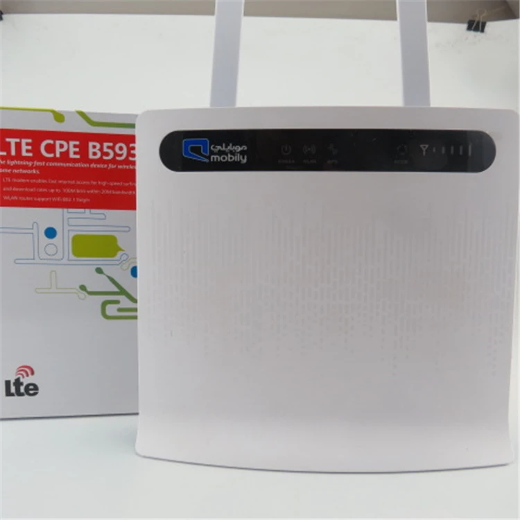 Разблокировка huawei B593 B593u-91 LTE TDD 2300MHz 2600MHz 4G CPE маршрутизатор+ 2 шт 4G антенна