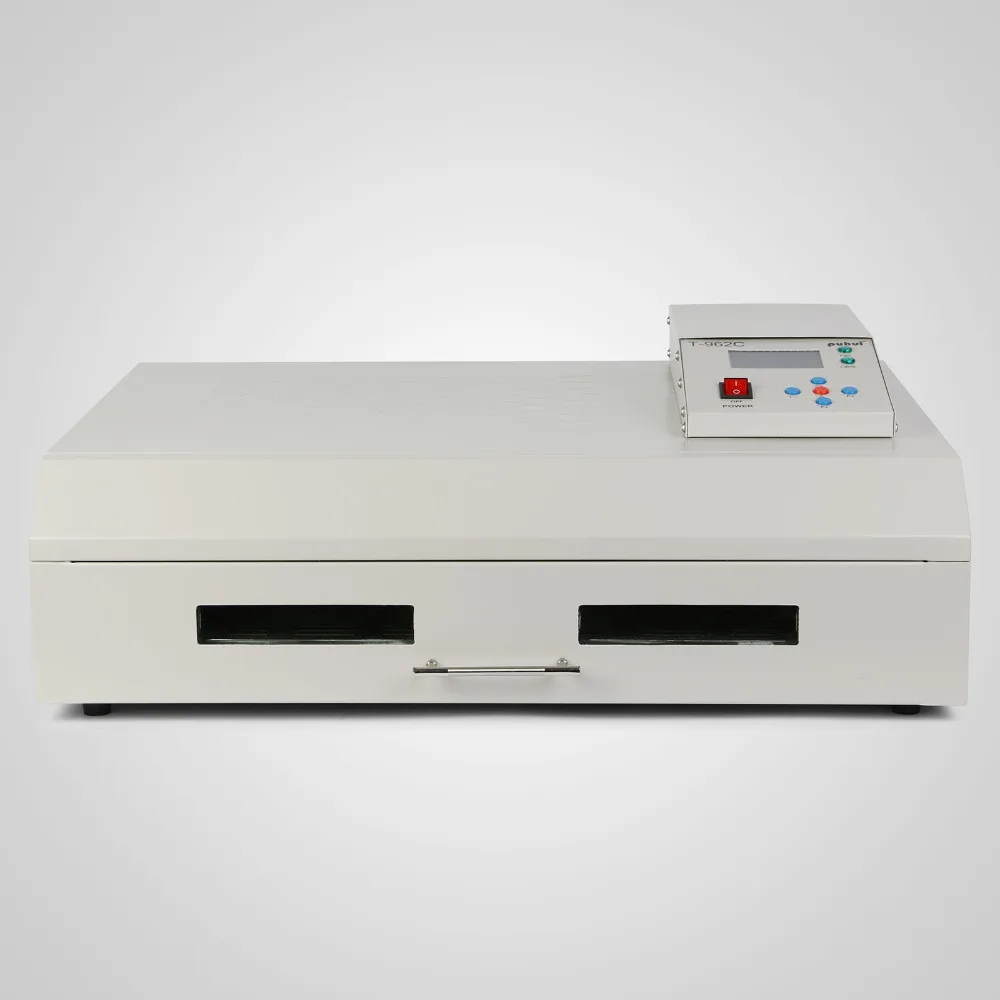 

Паяльный аппарат Reflow T962C, духовка Reflow 2800 Вт, 400x600 мм, инфракрасный обогреватель, автоматическая паяльная машина