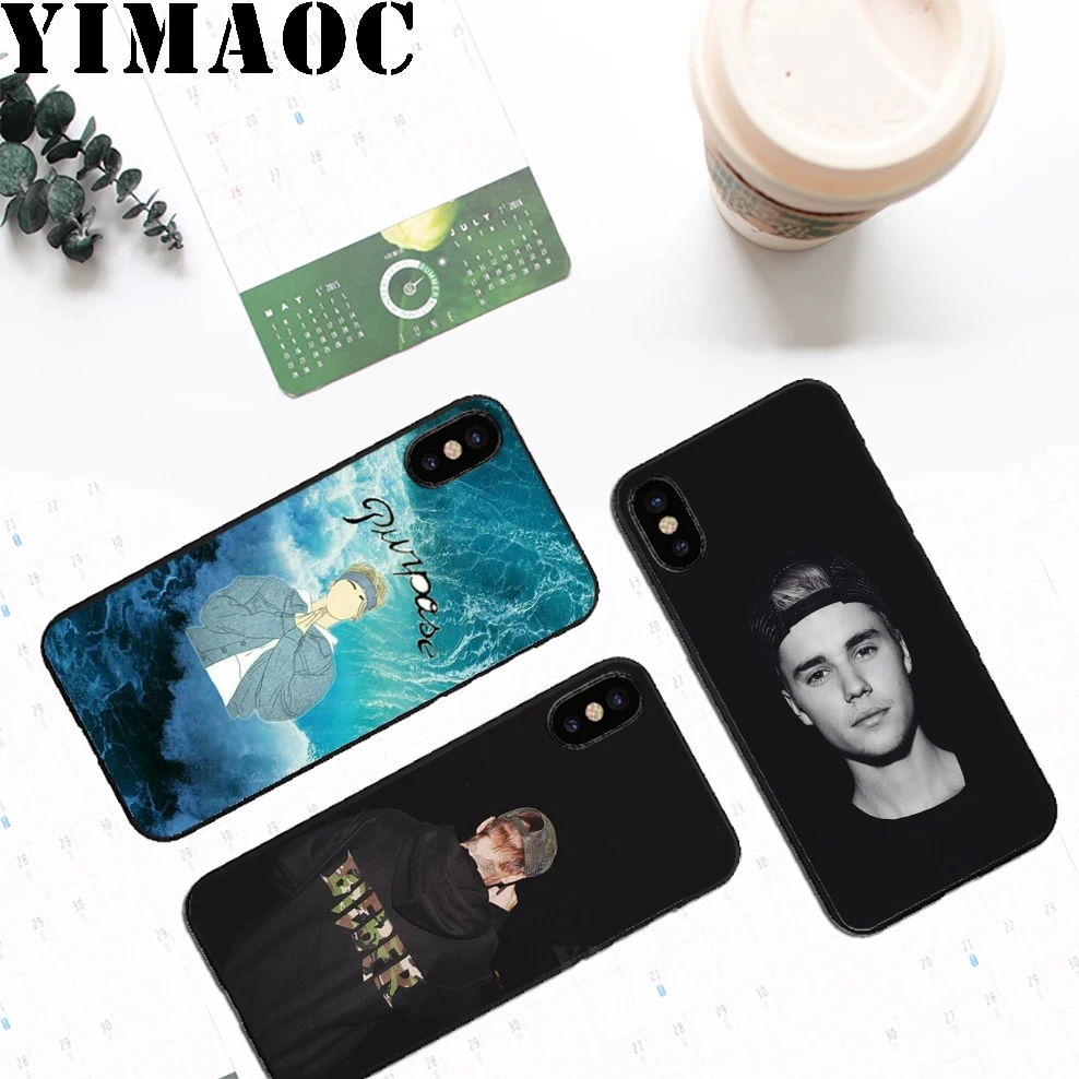 YIMAOC Джастин Бибер застенчивый мальчик Мягкий силиконовый чехол для iPhone 11 Pro Xr Xs Max