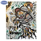 Картина с алмазом, картина с алмазным рисунком сделай сам, абстрактная девушка, картина с алмазной вышивкой Стразы, портретная вышивка крестиком, Декор