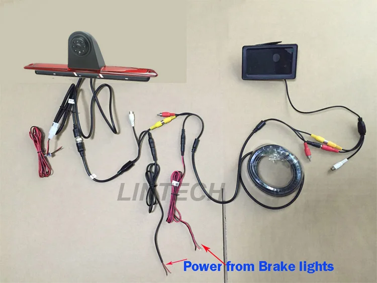 4 3 &quotАвтомобильный Монитор тормозные огни резервная камера система для Mercedes Benz