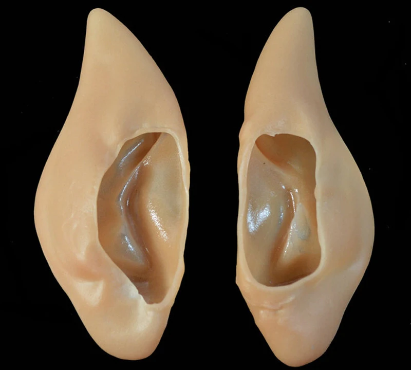 1 пара волшебных/гениальных ушей Elf Ears для Хэллоуина/театральной вечеринки