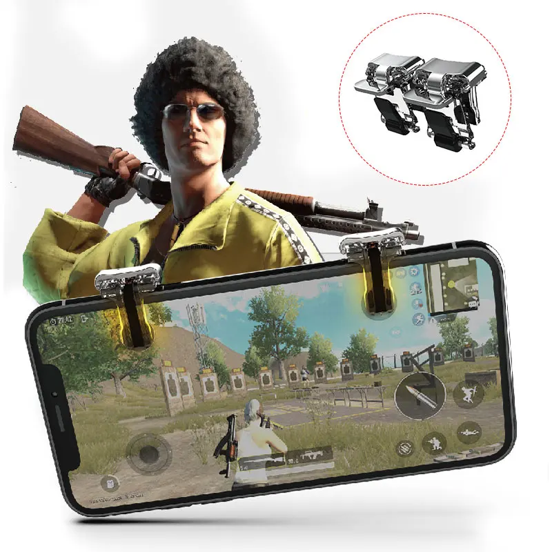 PUBG L1 R1 игровой триггер PC + медный смарт телефон игры шутер Контроллер пожарный