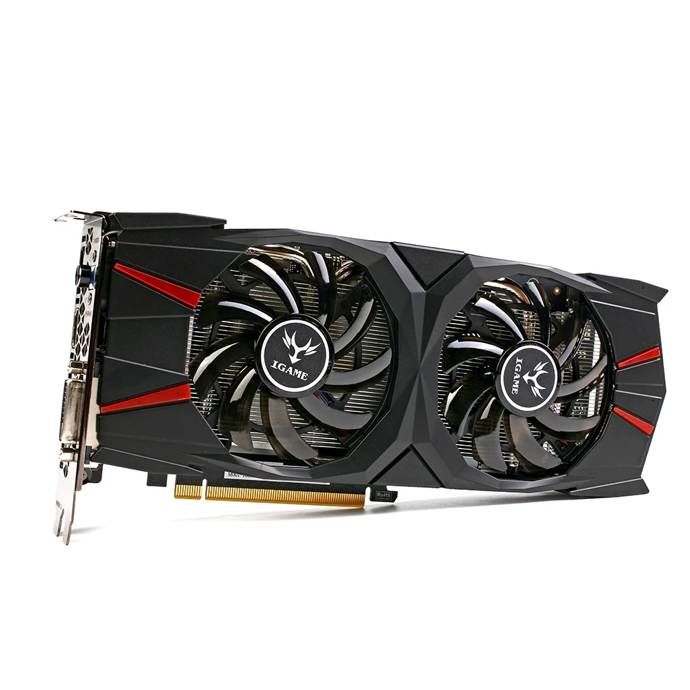 Цветная видеокарта NVIDIA GeForce GTX 1060 3G 8008 МГц GDDR5 16 нм бит 8-контактный интерфейс DVI + HDMI