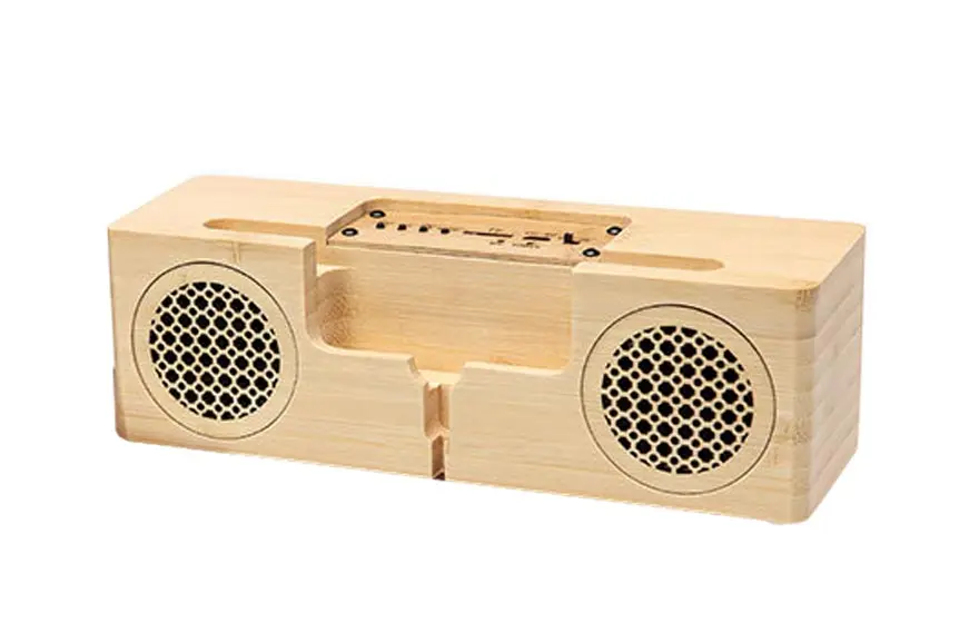 Bamboo wood Стерео Деревянный резной Bluetooth динамик Портативный hifi динамик s TF Play ручной Бесплатный звонок супер бас Громкая Колонка для компьютера JKP2 - Цвет: Bamboo wood