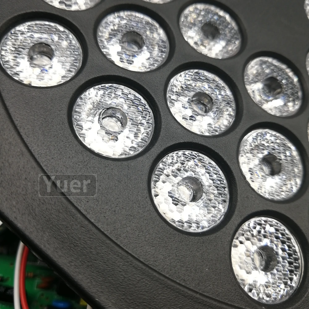 Светодиодный плоский Par 36x 3W красный зеленый синий цвет освещение с DMX512 для дискотеки DJ KTV проектор машины праздничные украшения для сцены лампа