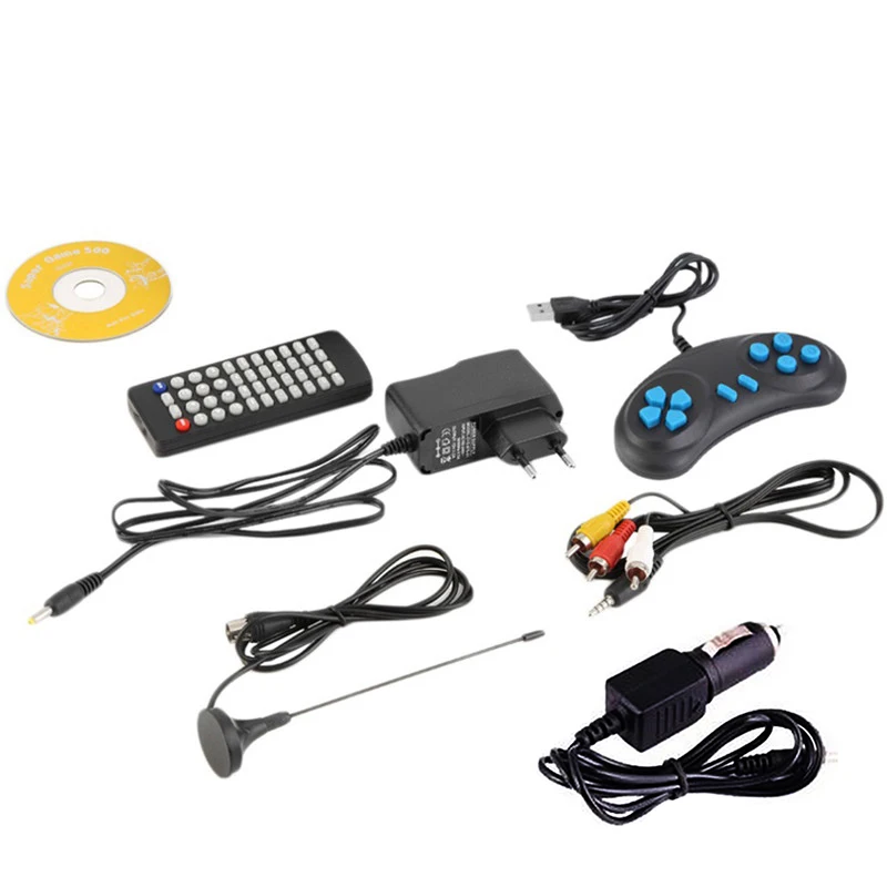 LONPOO Портативный DVD плеер RCA автомобиля Зарядное устройство 10 1 дюймов поворотный