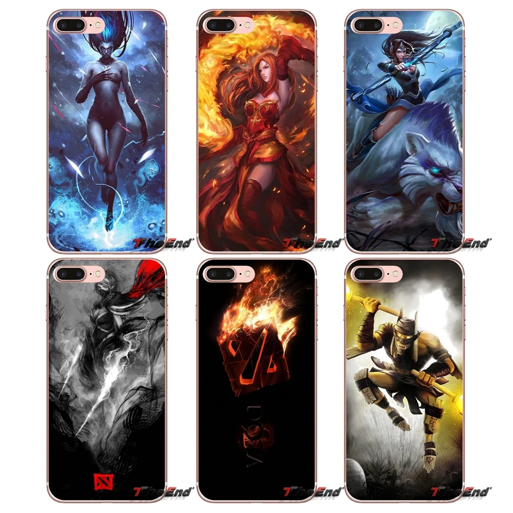 Чехол для Samsung Galaxy Note 3 4 5 Grand Core Prime S3 S4 S5 MINI S6 S7 edge S8 S9 Plus axe pudge SK SG Wraith NS Dota 2
