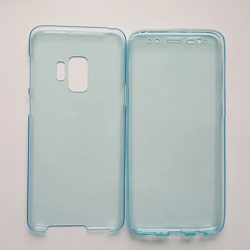 Front and Back Full Body Protection Shockproof Soft TPU Case Cover for Samsung Galaxy Note 8 9 S9 Plus S8 S6Edge iPhone |