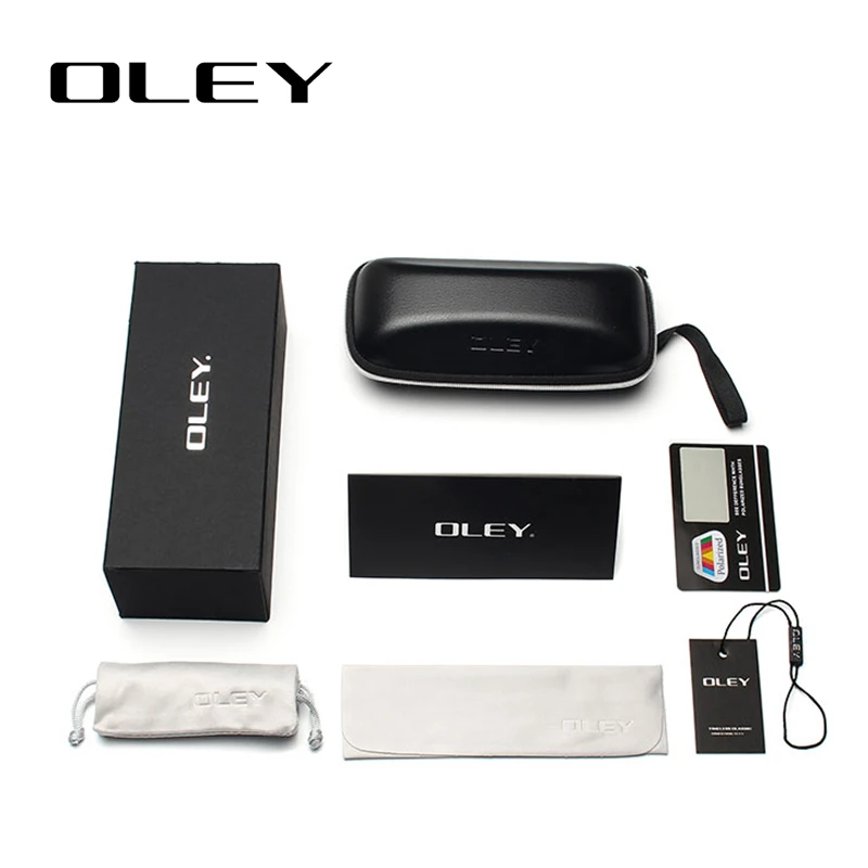 Мужские поляризованные солнцезащитные очки OLEY брендовые дизайнерские с защитой