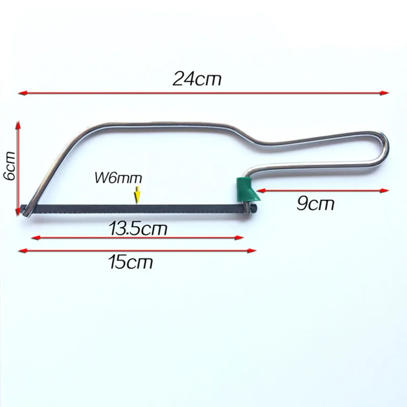 Мини-Рама для пилы 260 мм мини-ножовка полностью стальная маленькая рама ручной