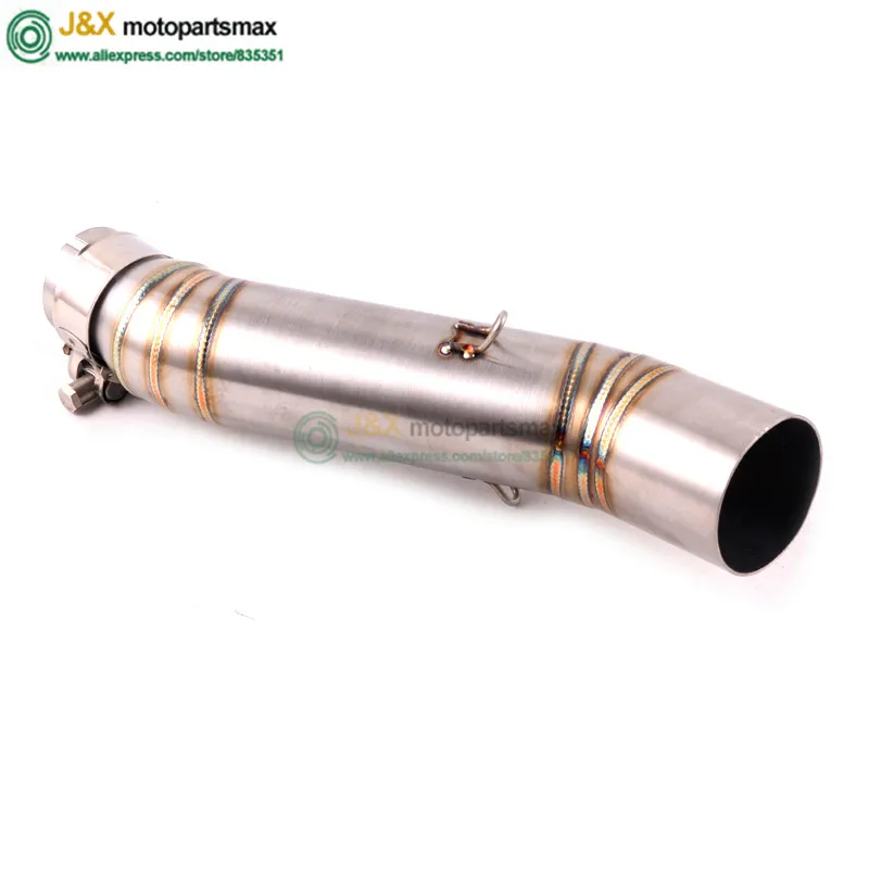 

CBR300R Motorcycle Exhaust CONTACT middle link pipe + muffler slip on for HONDA CBR300 CBR300RR
