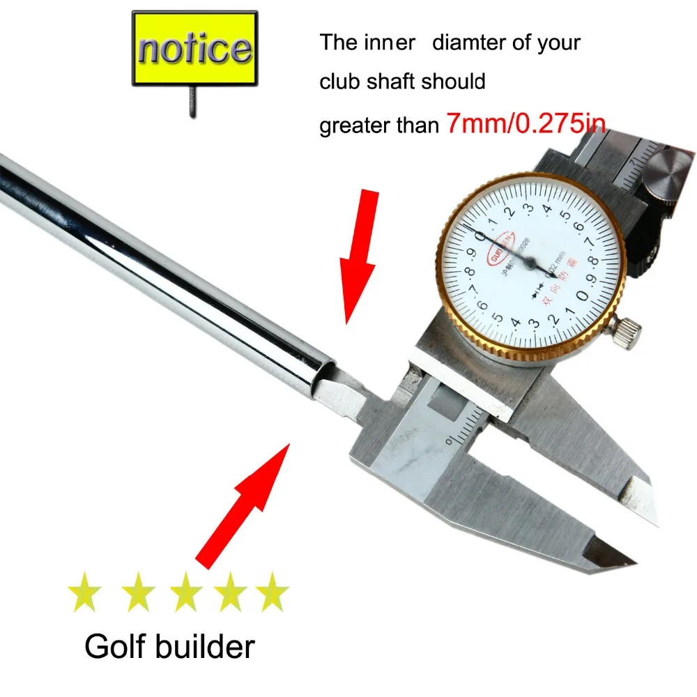 5 шт./компл. Плюмбум Вес Клюшки для гольфа стальной вал подходит 0 335 350 355 370 2g 4g 6g 8g 10g