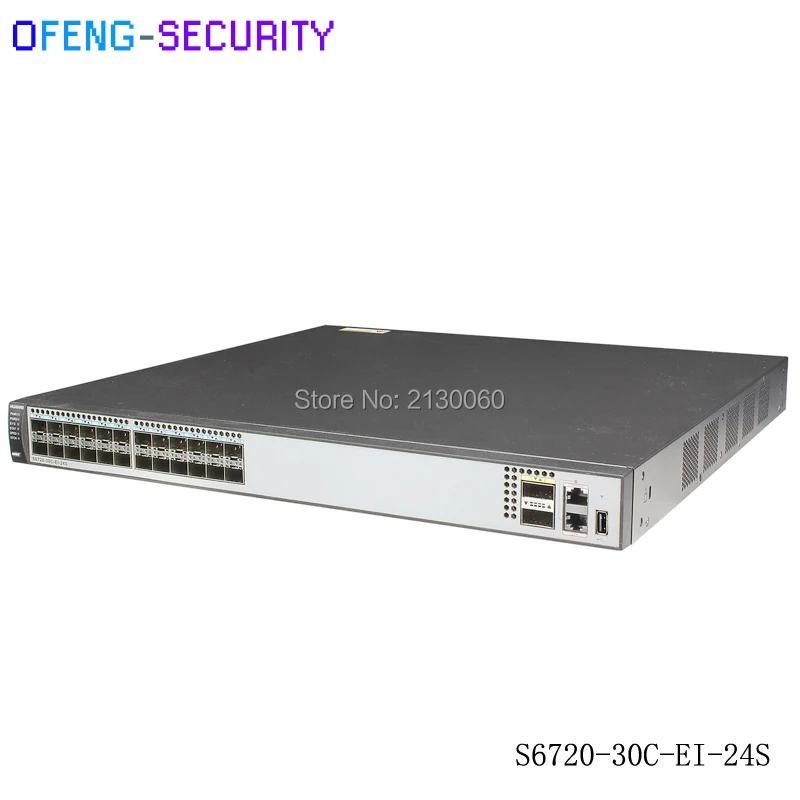 Оригинальные переключатели Серии huawei S6720-30C-EI-24S -DC AC S6720 волоконный переключатель