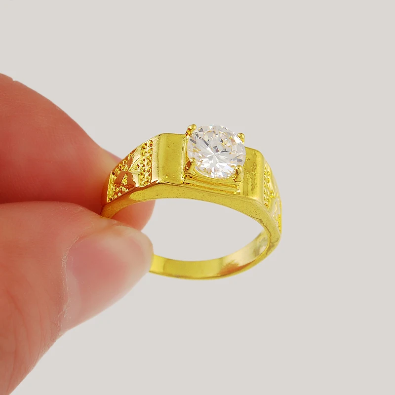 2015 оптовая цена отличная акция очаровательные кольца с покрытием 24-каратным