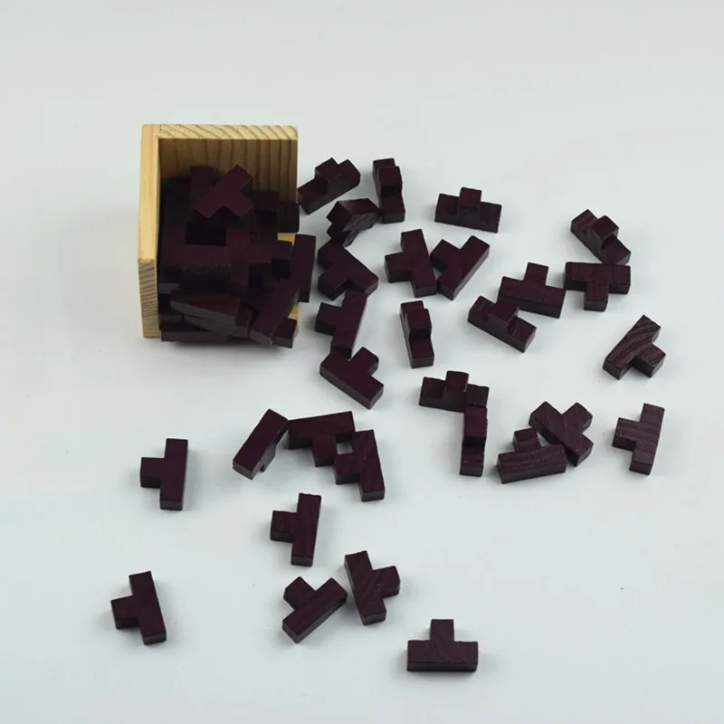 Головоломка в сборке обучающая игрушка головоломка из дерева подарок для