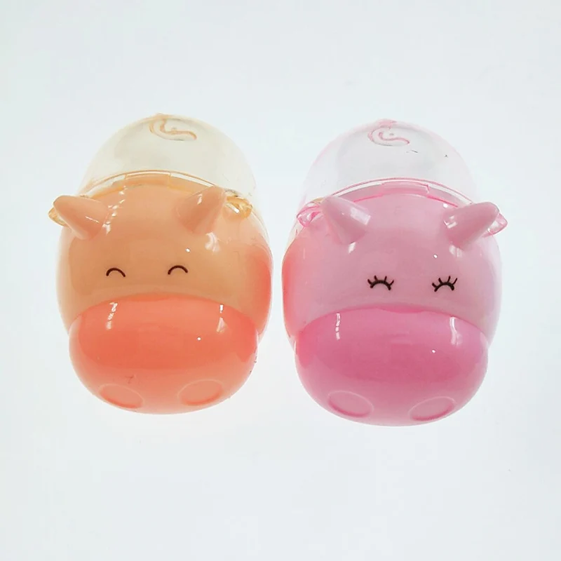 Kawaii свинья двойное отверстие точилка для карандашей мультфильм узкие яркого цвета резак нож офисные школьные принадлежности корейский Новинка канцелярские принадлежности