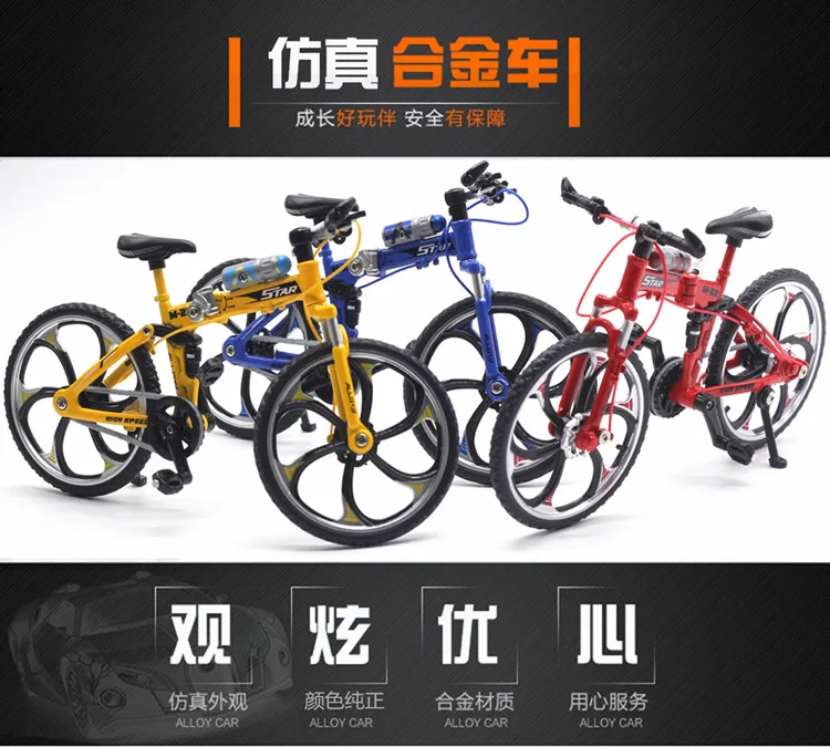 Мини Палец BMX игрушечные велосипеды милый Флик Трикс горные велосипеды BMX Велосипедный спорт модель велосипеда Tech декор Отлично игрушечные велосипеды BMX для детей подарок