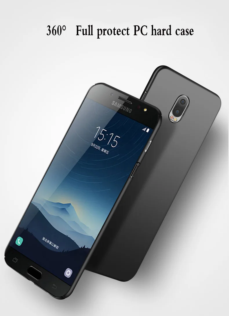 Чехол для samsung Galaxy C8, ультра тонкий жесткий чехол для телефона, чехол для samsung Galaxy C8, чехол для samsung J7 Plus/C7