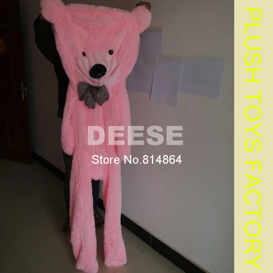 20 шт./лот плюшевый мишка кожи 180 cm плюшевые Toys Teddy Bear пустой Shell пальто Skins на молнии