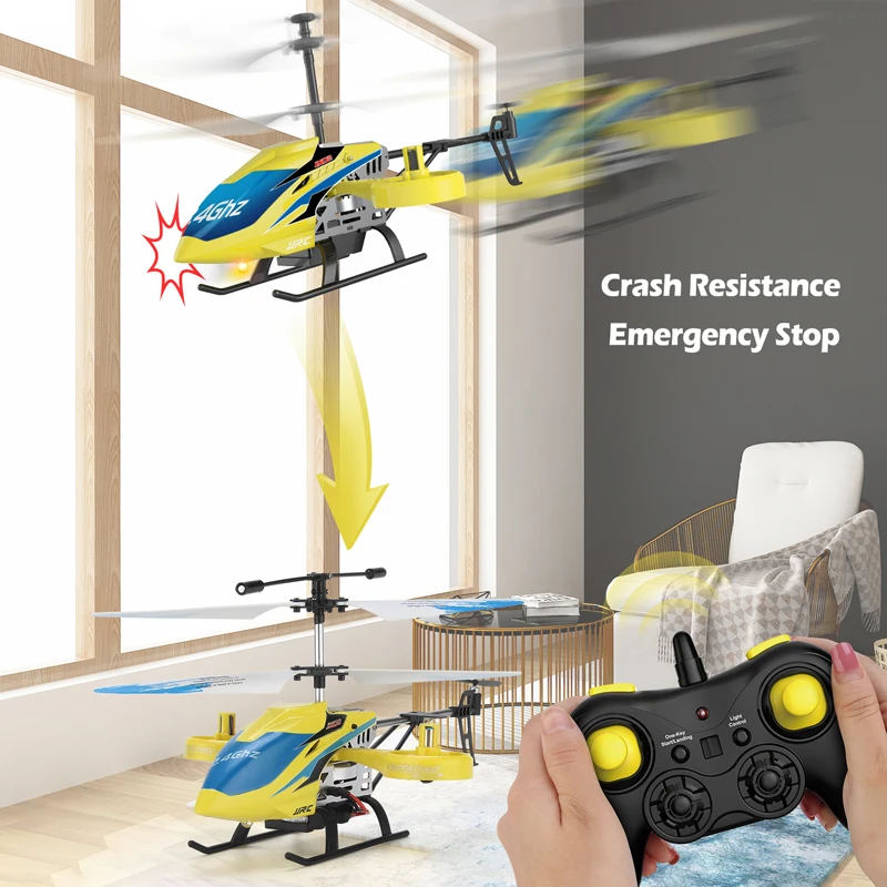 JJRC JX02 Летающий Радиоуправляемый вертолет 2 4G 4CH удержание высоты пульт