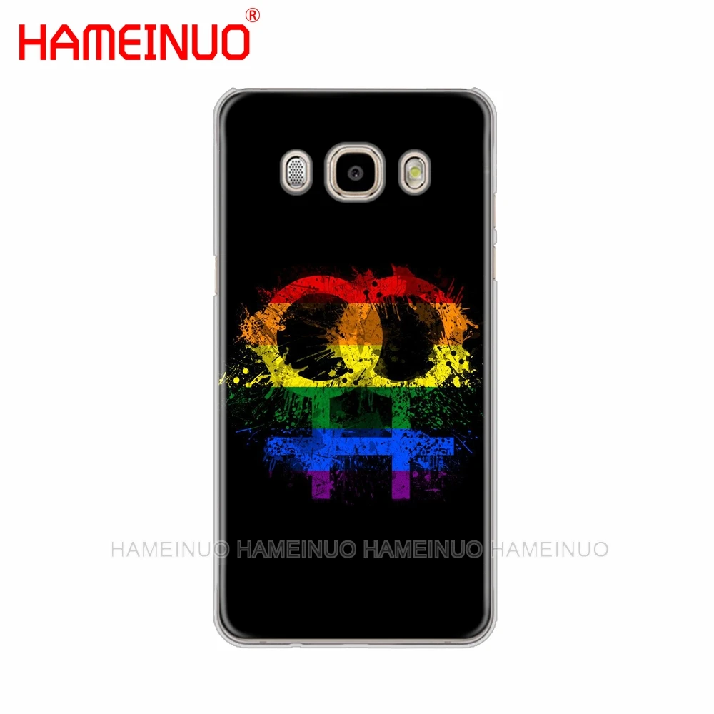 Яркий чехол HAMEINUO для телефона геев лесбиянок ЛГБТ флаг гордость искусство Samsung
