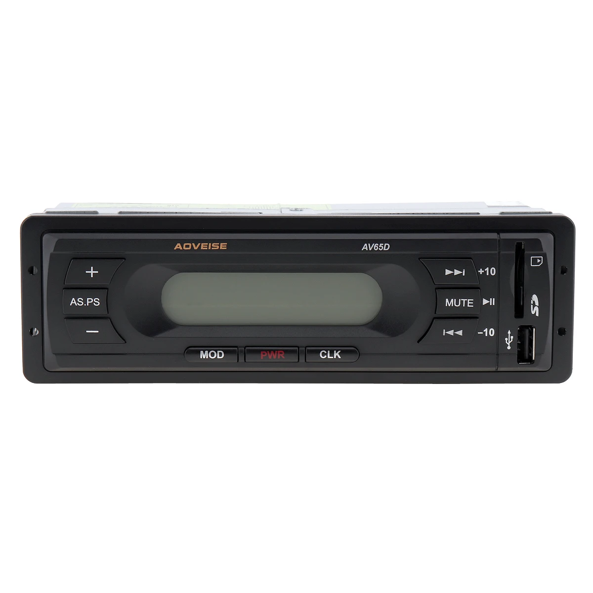 AOVEISE AV65D 1 Din автомагнитола Авто аудио стерео плеер ЖК-дисплей FM автоматическое сканирование Авто аудио радио плеер для автомобиля