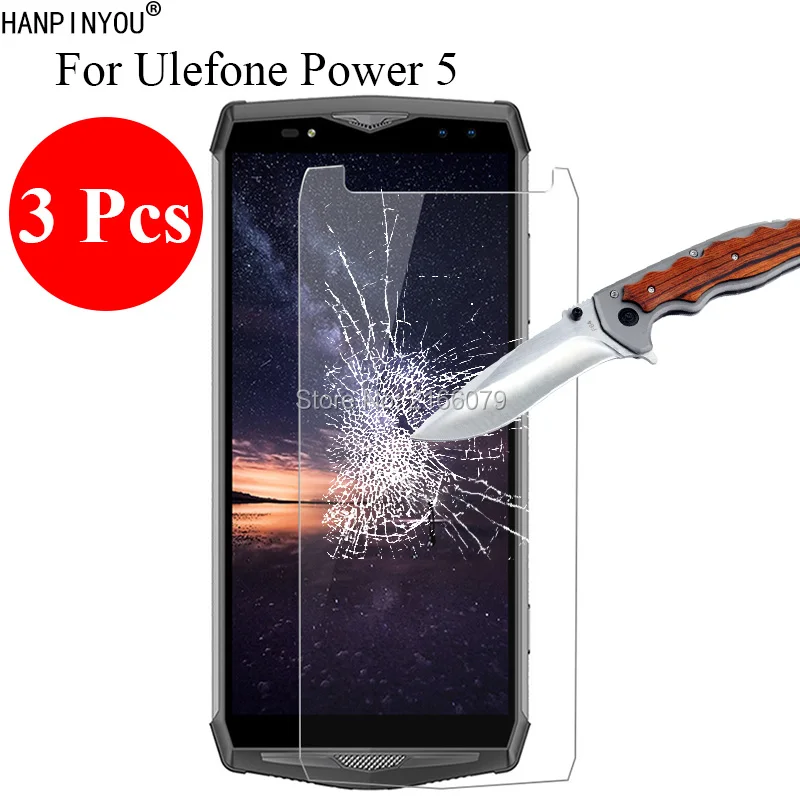 3 шт./лот 9H 2.5D жесткое закаленное стекло для защиты экрана Ulefone Power 5 Power5 6 0