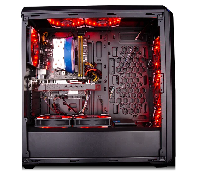 IPASON игровой настольный компьютер P88 AMD 8-ядерный R7 2700/RTX2060 6G/8G DDR4/240G SSD охлаждающий узел для воды компьютерный игровой ПК