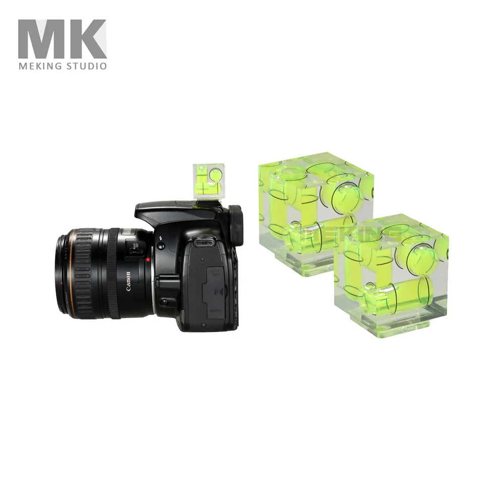 Тройной 3-осевой Горячий башмак Spirit Level 2в1 набор Bubble Gradienter для Canon Nikon | Электроника