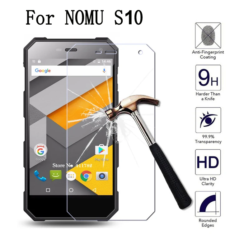 Пленка из закаленного стекла для NOMU S10 S20 чехол накладка S 10 2.5D 9H Premium